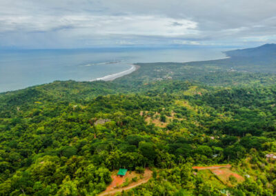 Ocean View Lot In Uvita - Aerial View 2