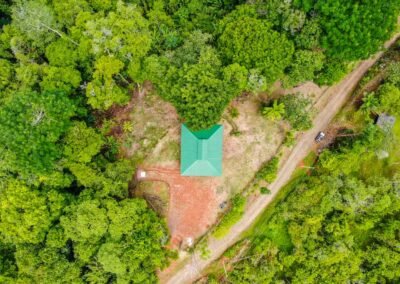 Ocean View Lot In Uvita - Aerial View