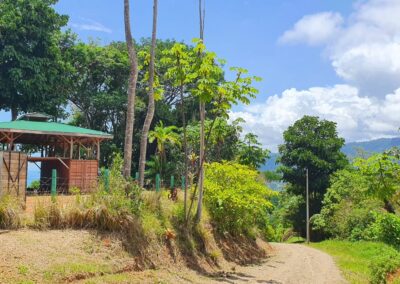 Ocean View Lot In Uvita - Entrance