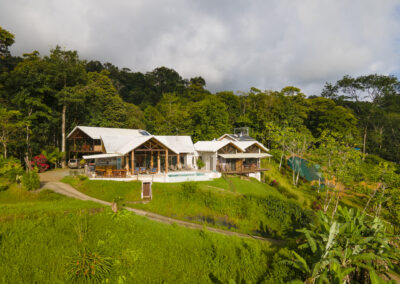 Luxury Home Aerial View