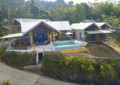 Luxury Home Aerial View